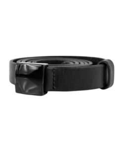 Colored Buckle Belt Black