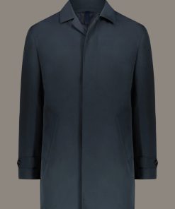 Men’S Raincoat In Technical Fabric With Comfort Fit Wrist Straps