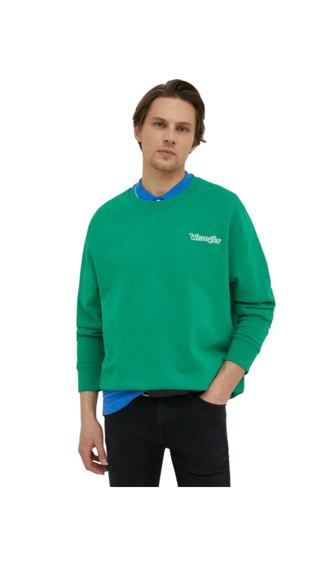 GRAPHIC CREW LEPRECHAUN GREEN Size : L