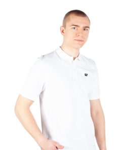 Ss Polo Tee White Size: 4Xl