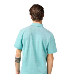 Refined Polo Shirt Teal Size: 4Xl