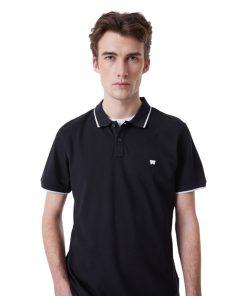 Polo Shirt Black Size : S