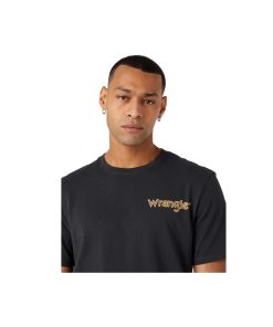 Graphic Teefaded Black