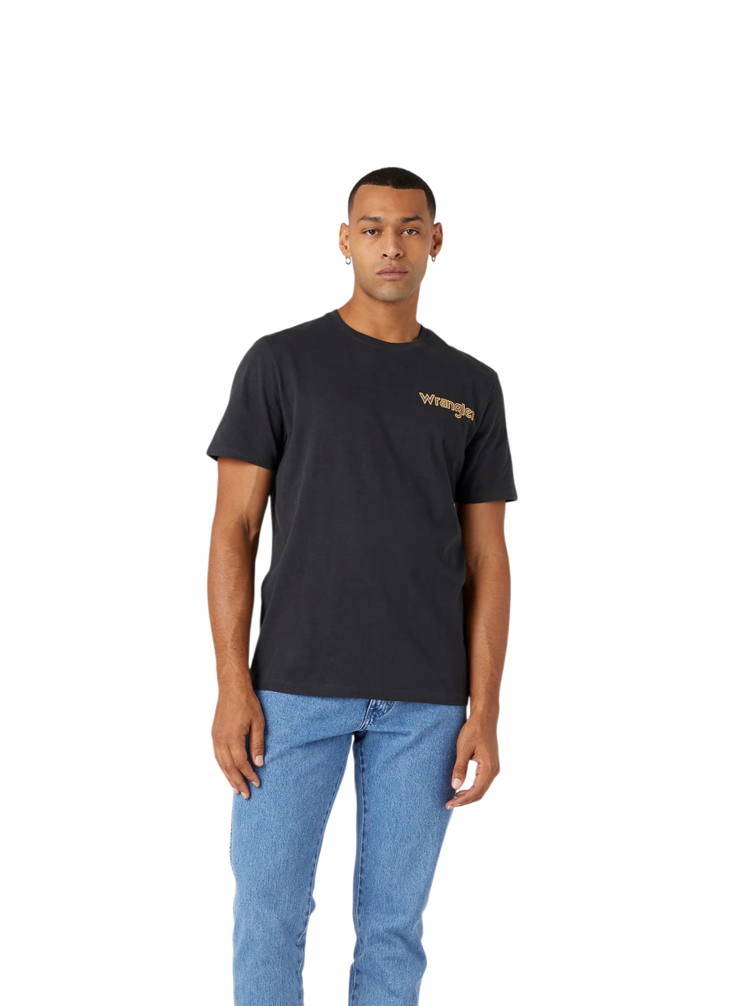 Graphic Teefaded Black