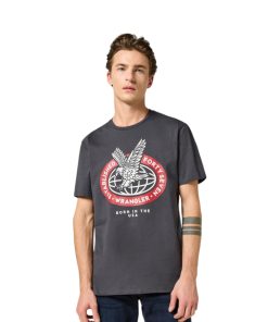 Americana Tee Faded Black