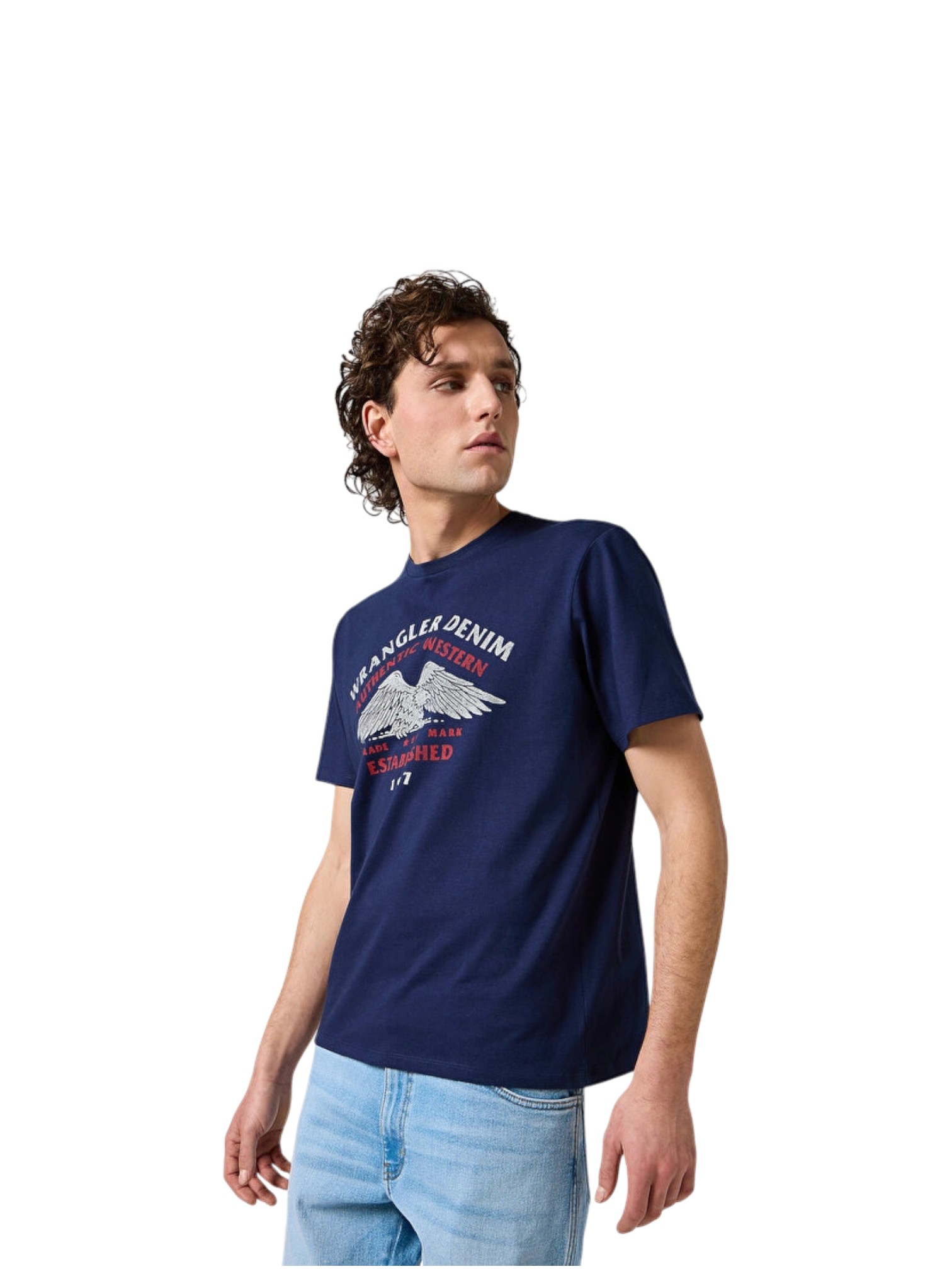 Americana Tee Navy Blue