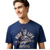 Americana Tee Navy Size : S