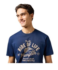 Americana Tee Navy Size : S