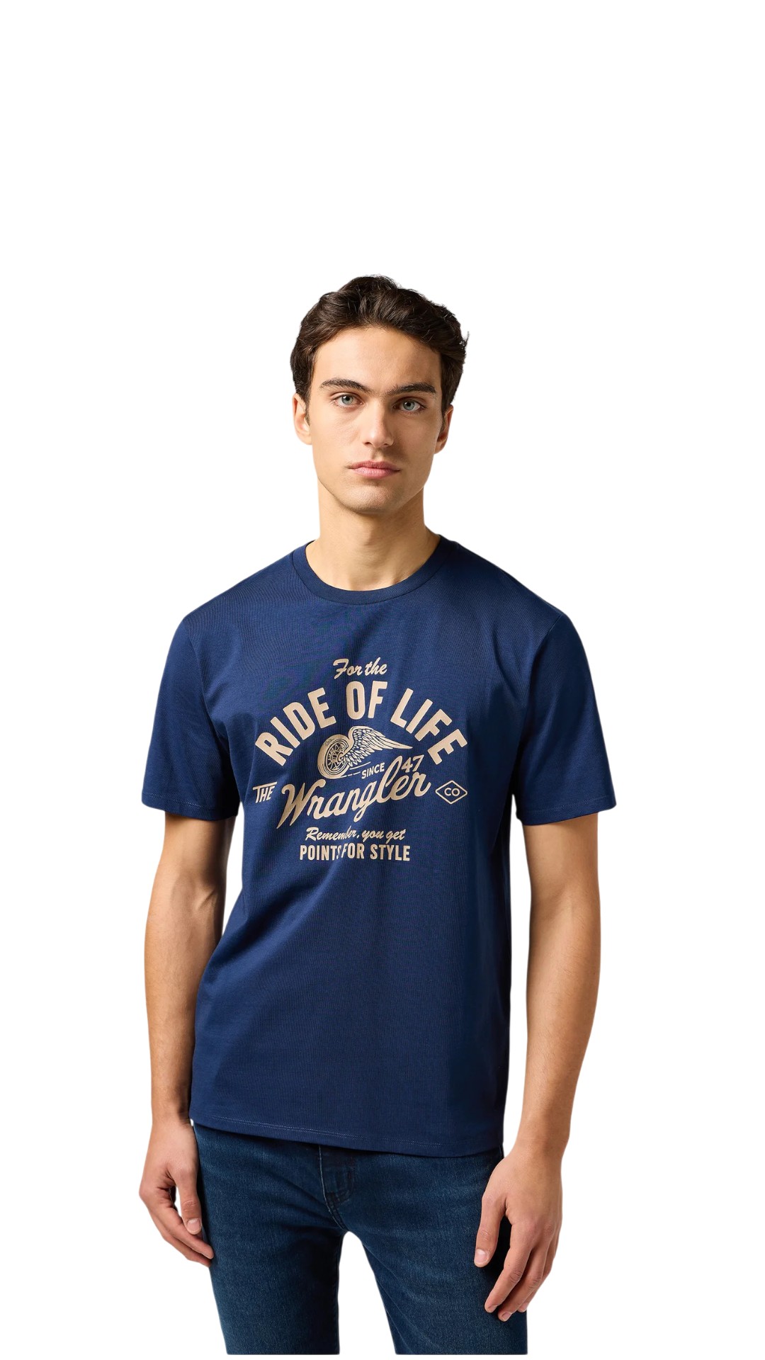 Americana Tee Navy Size : S