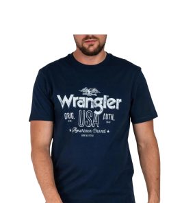 Americana Tee Navy  Size: S