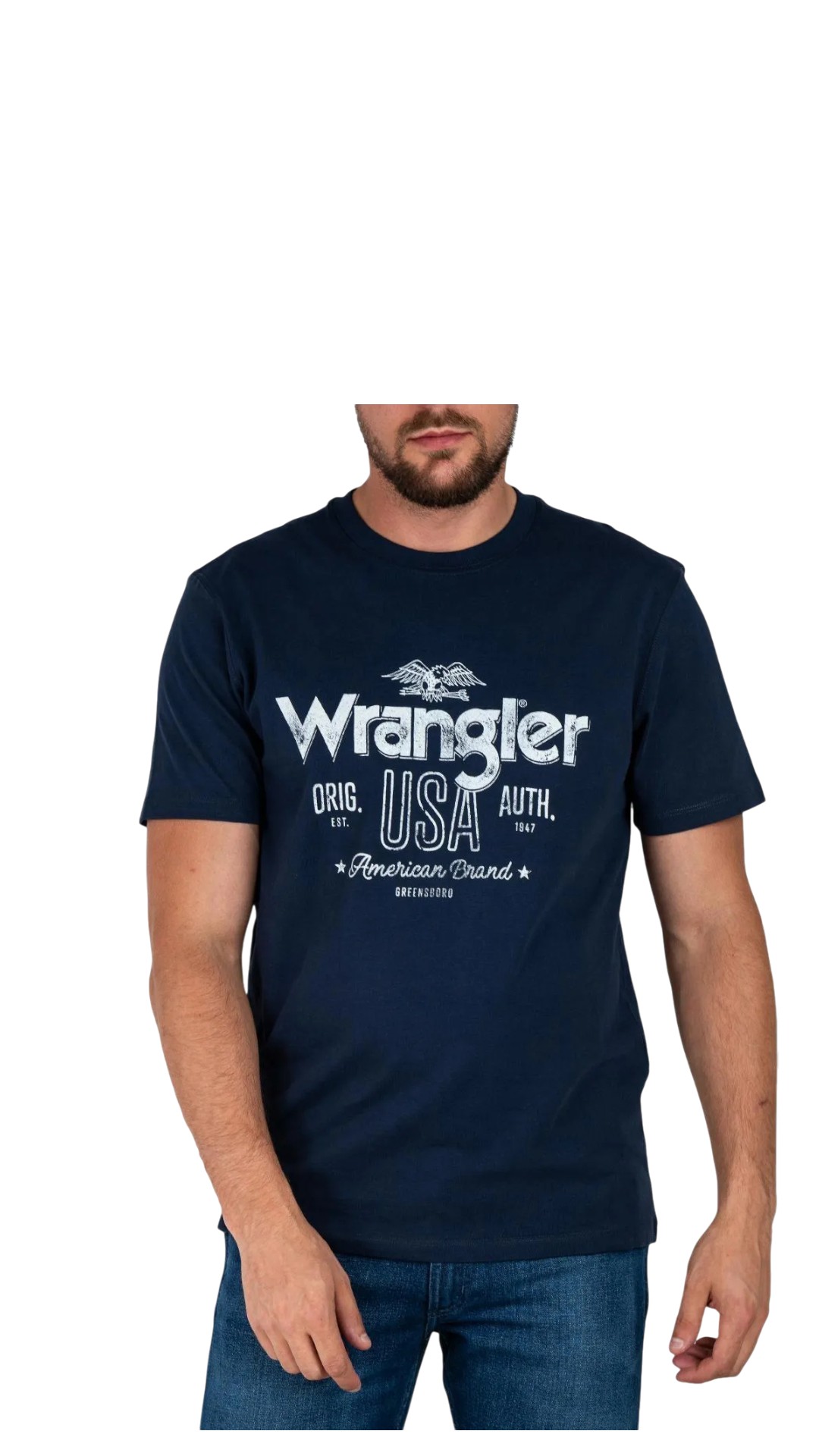 Americana Tee Navy  Size: S