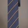 Regimental Brushed effect wool blend tie