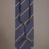 Regimental Brushed effect wool blend tie