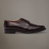Derby shoe made of 100% leather with a rubber sole