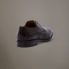 Derby shoe made of 100% leather with a rubber sole