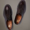 Derby shoe made of 100% leather with a rubber sole