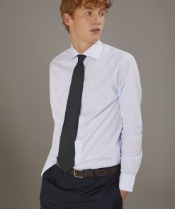 Classic shirt french collar classic fit fil a fil