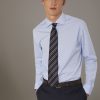 Classic shirt with french collar classic fit vichy fabric