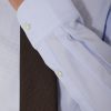 Classic shirt with french collar slim fit dobby fabric