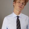 Classic shirt with french collar classic fit superlight oxford fabric