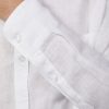 Mens casual shirt button down ,collar 100% linen comfort fit