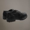 100% leather ranger shoe with rubber sole