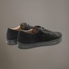 100% suede leather sneakers with rubber sole