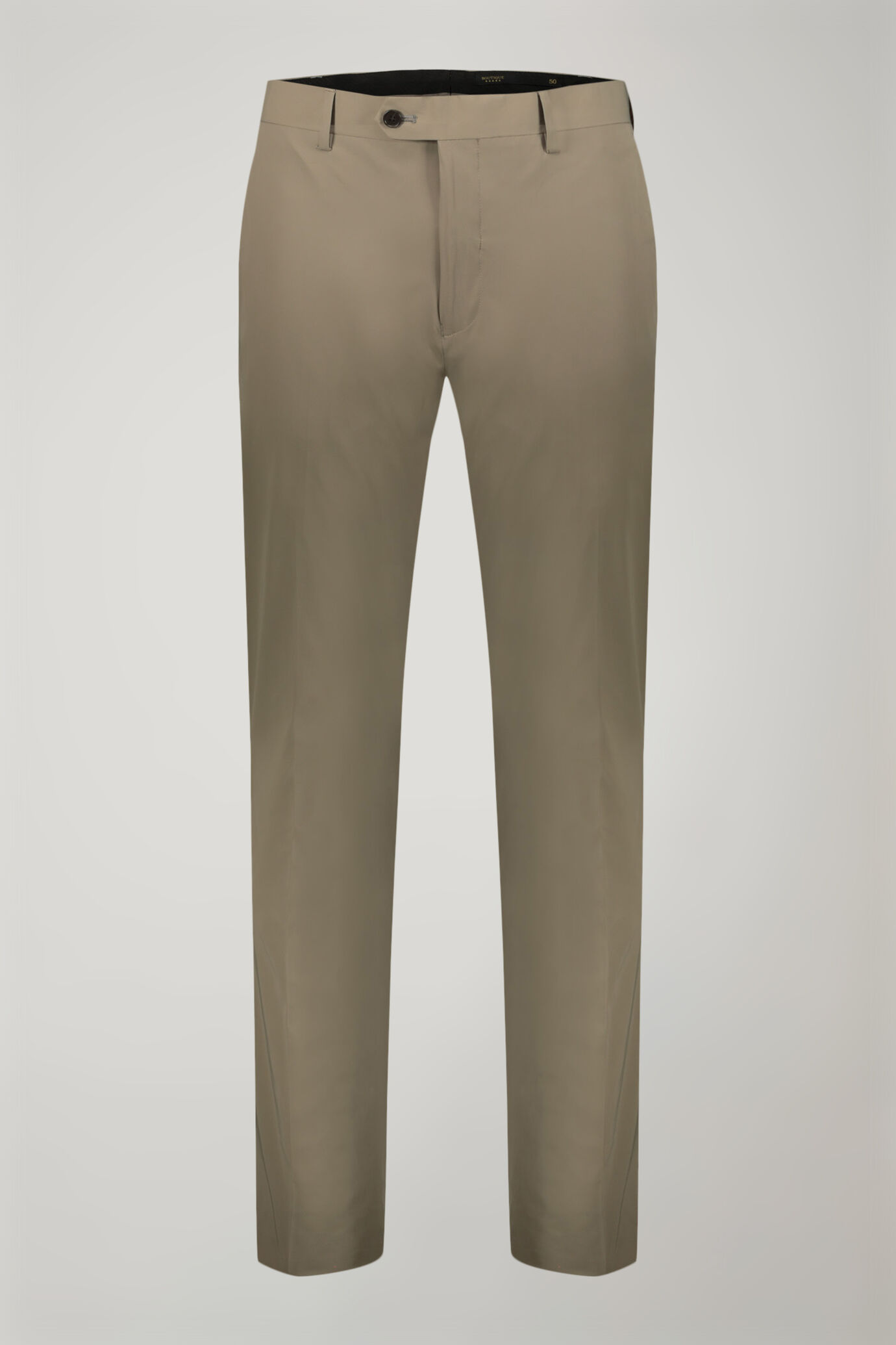 Men’s single-breasted suit in regular fit technical fabric