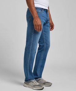 Lee Daren Zip Fly Azure