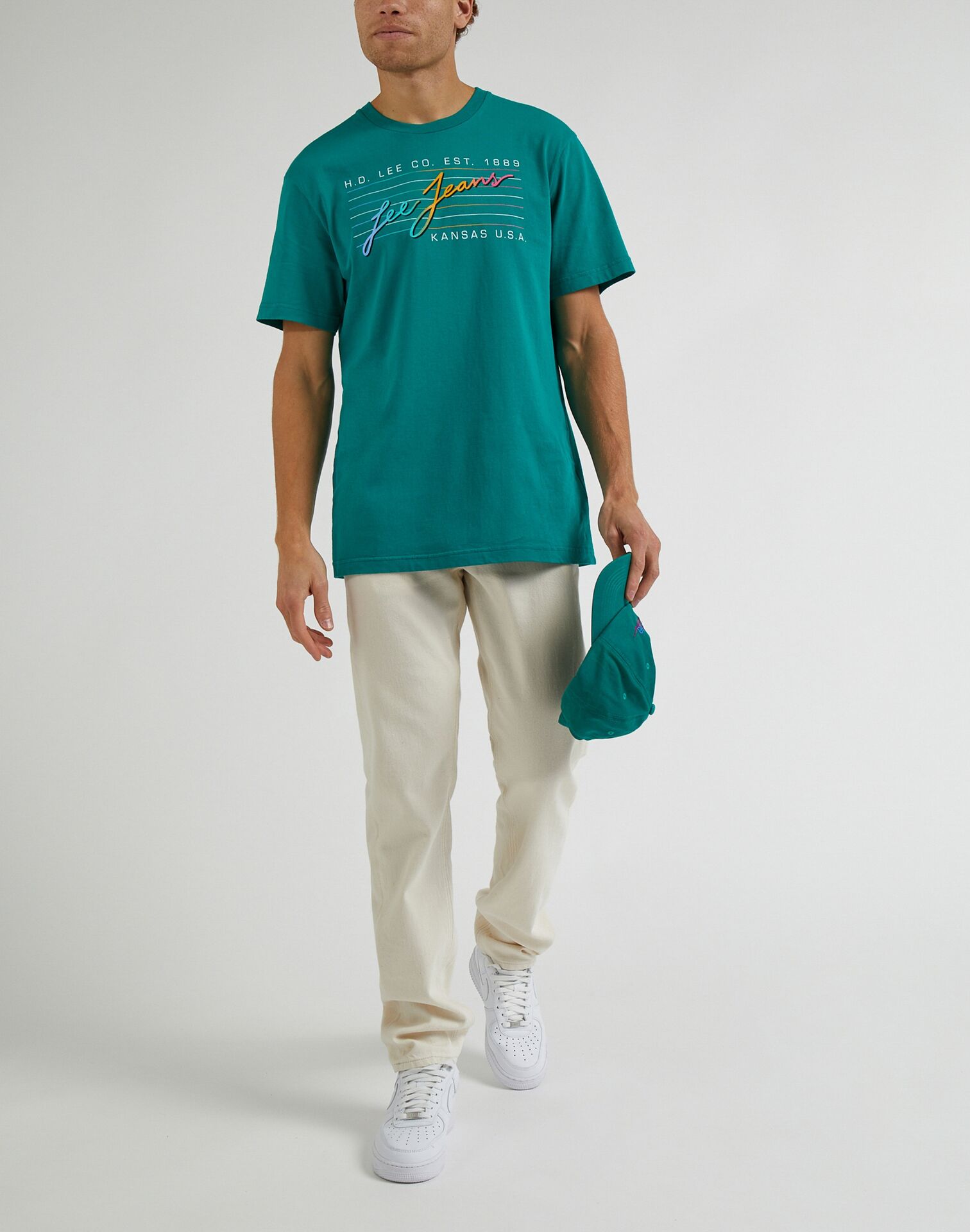 Daren Zip Fly Ecru