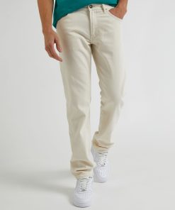 Daren Zip Fly Ecru