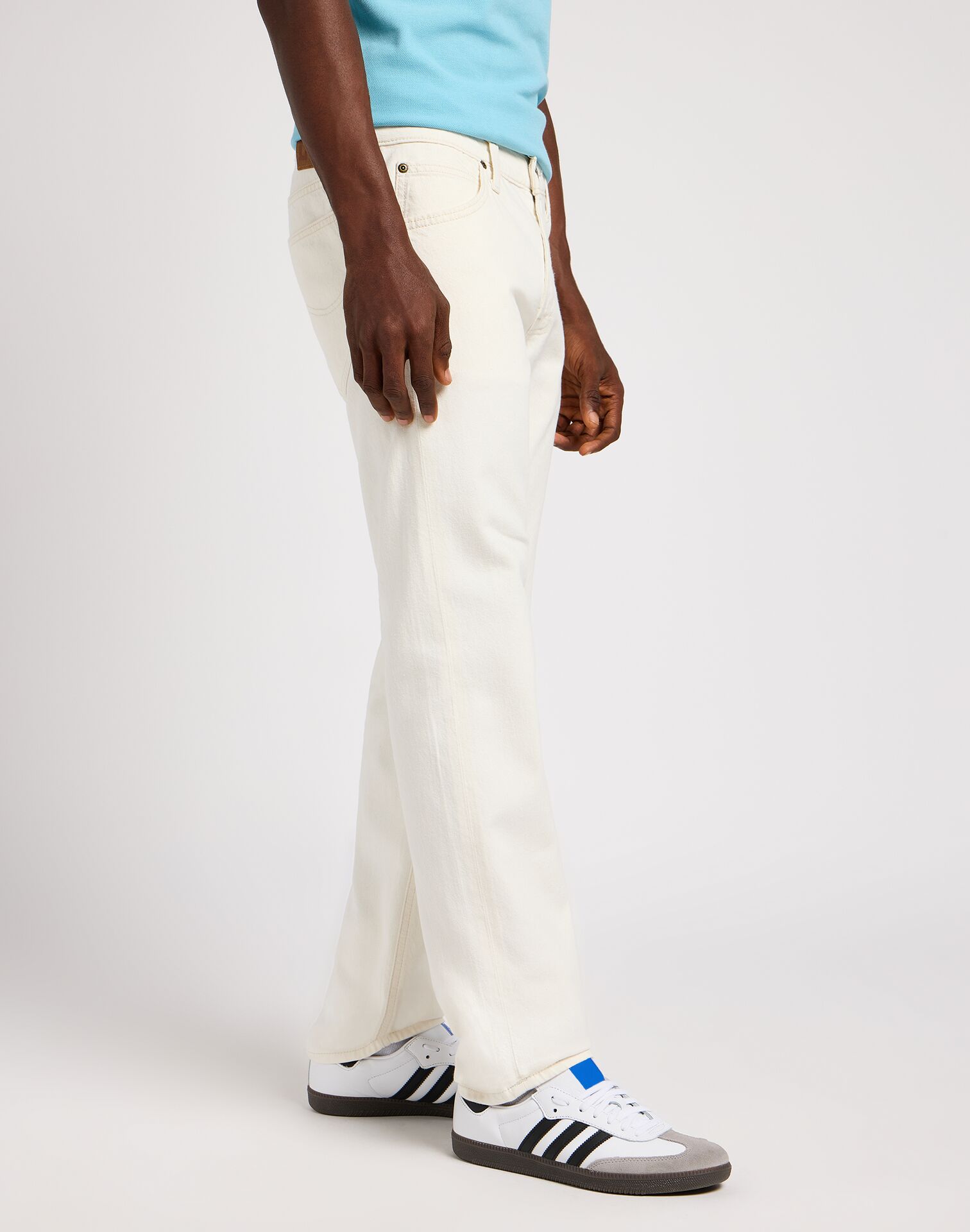 Daren Zip Fly White