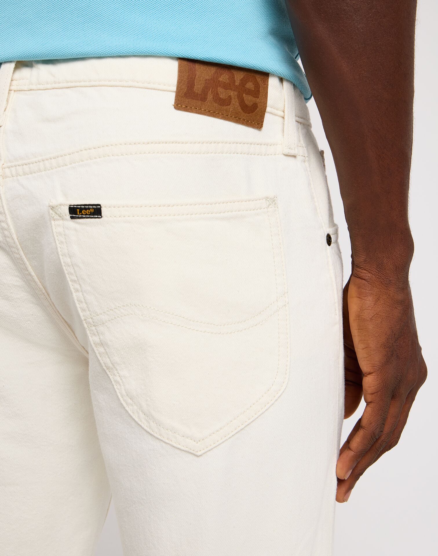 Daren Zip Fly White