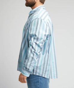 Alternative view of RIVETED SHIRT BLUE SKY