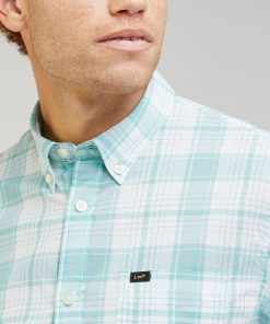 LEE BUTTON DOWNDUSTY JADE