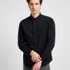 LEE BUTTON DOWN BLACK - Thumbnail Image 1