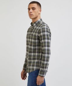Alternative view of LEE LEE BUTTON DOWN OLIVE GROVE