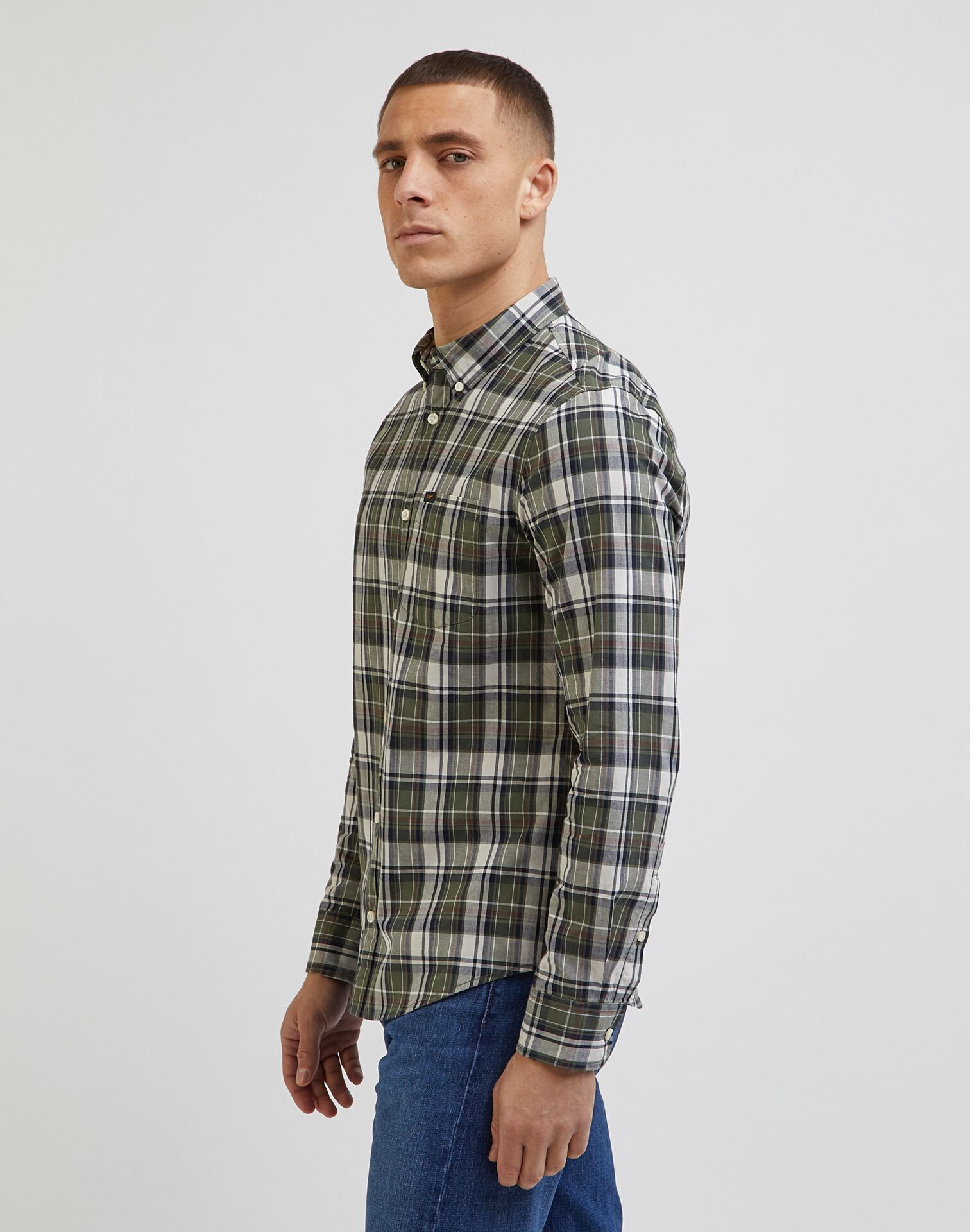 LEE LEE BUTTON DOWN OLIVE GROVE - Image 2