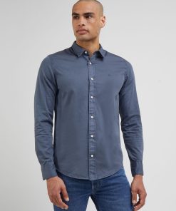 LEE PATCH SHIRT TAINT GREY