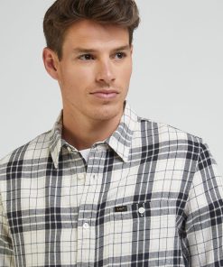 LEE LEESURE SHIRT ECRU