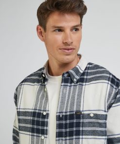 LEE RIVETED SHIRT BLACK