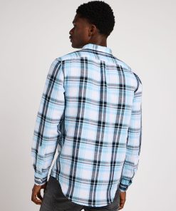 Alternative view of LEESURE SHIRT PREPPY BLUE
