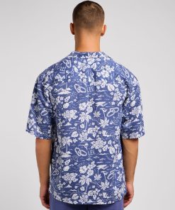 Alternative view of CAMP SHIRT SURF BLUE