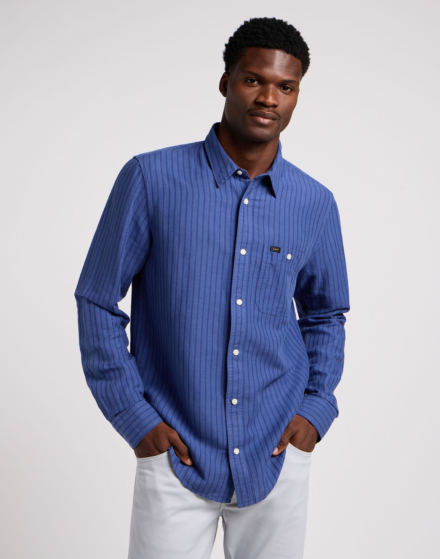 LEESURE SHIRT MEDIEVAL BLUE - Image 1