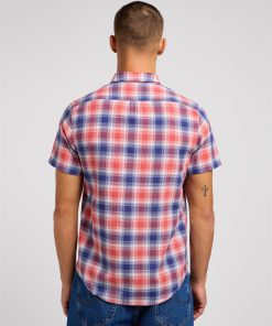 Alternative view of LEE BUTTON DOWN SS POPPY
