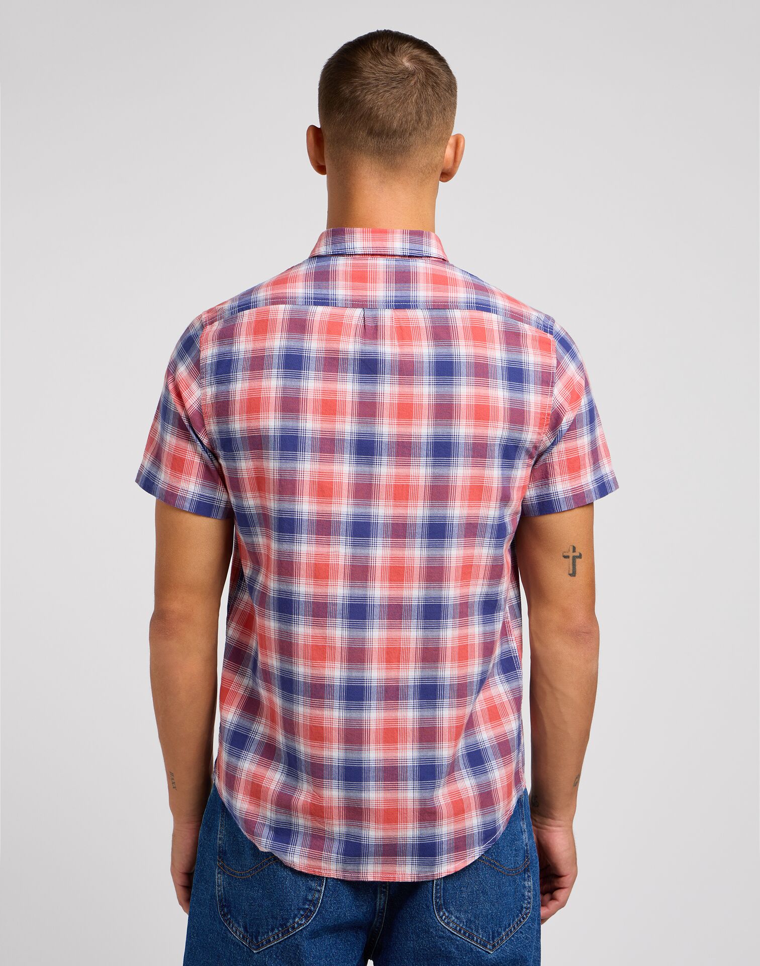 LEE BUTTON DOWN SS POPPY - Image 2