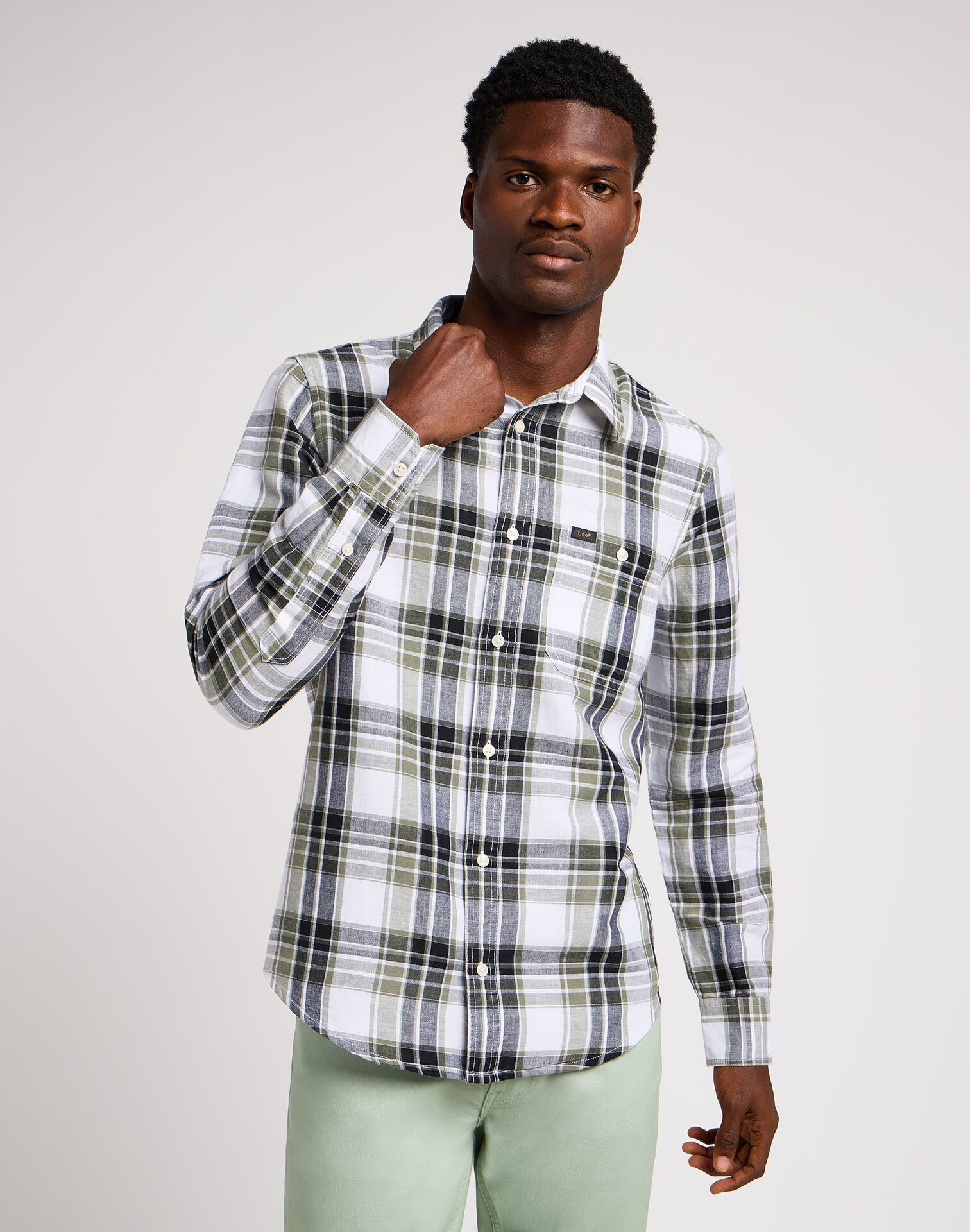 LEE SURE SHIRT OLIVE GROVE - Image 1