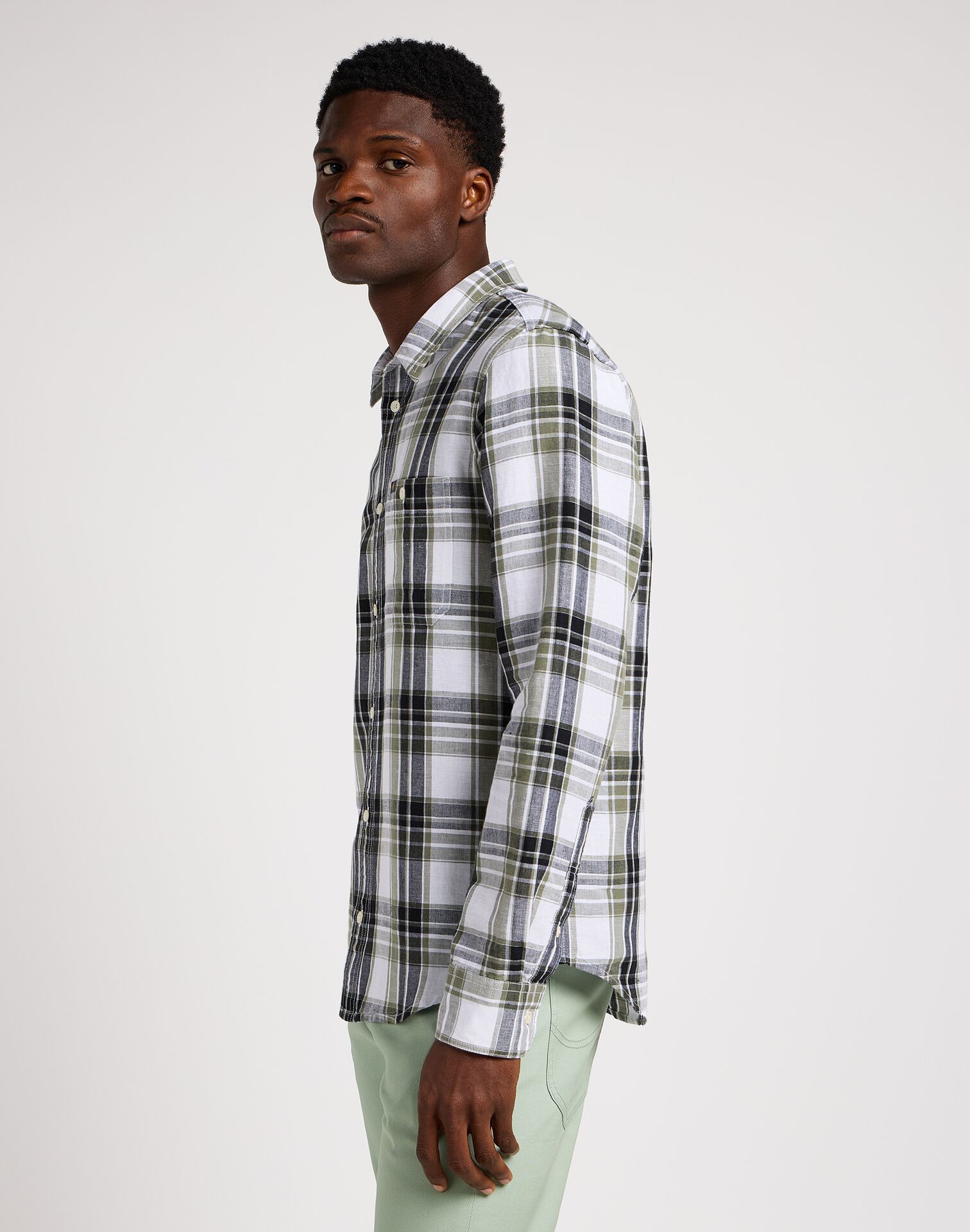 LEE SURE SHIRT OLIVE GROVE - Image 3