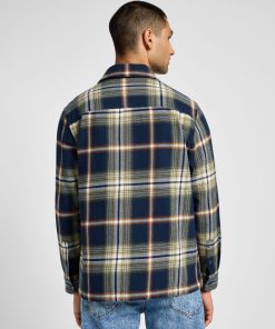 Alternative view of FLAP POCKET OVERSHIRT NAVY