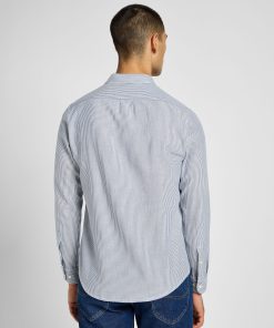 Alternative view of LEE BUTTON DOWN BLUE STRIPE